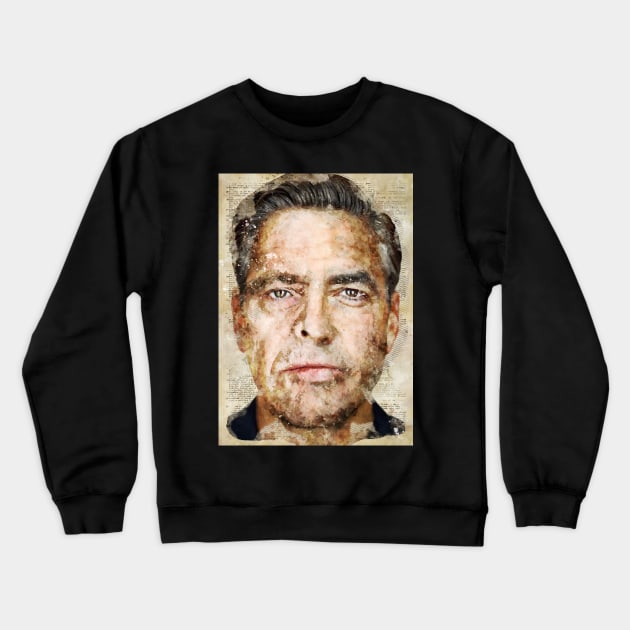 George Clooney Crewneck Sweatshirt by Durro